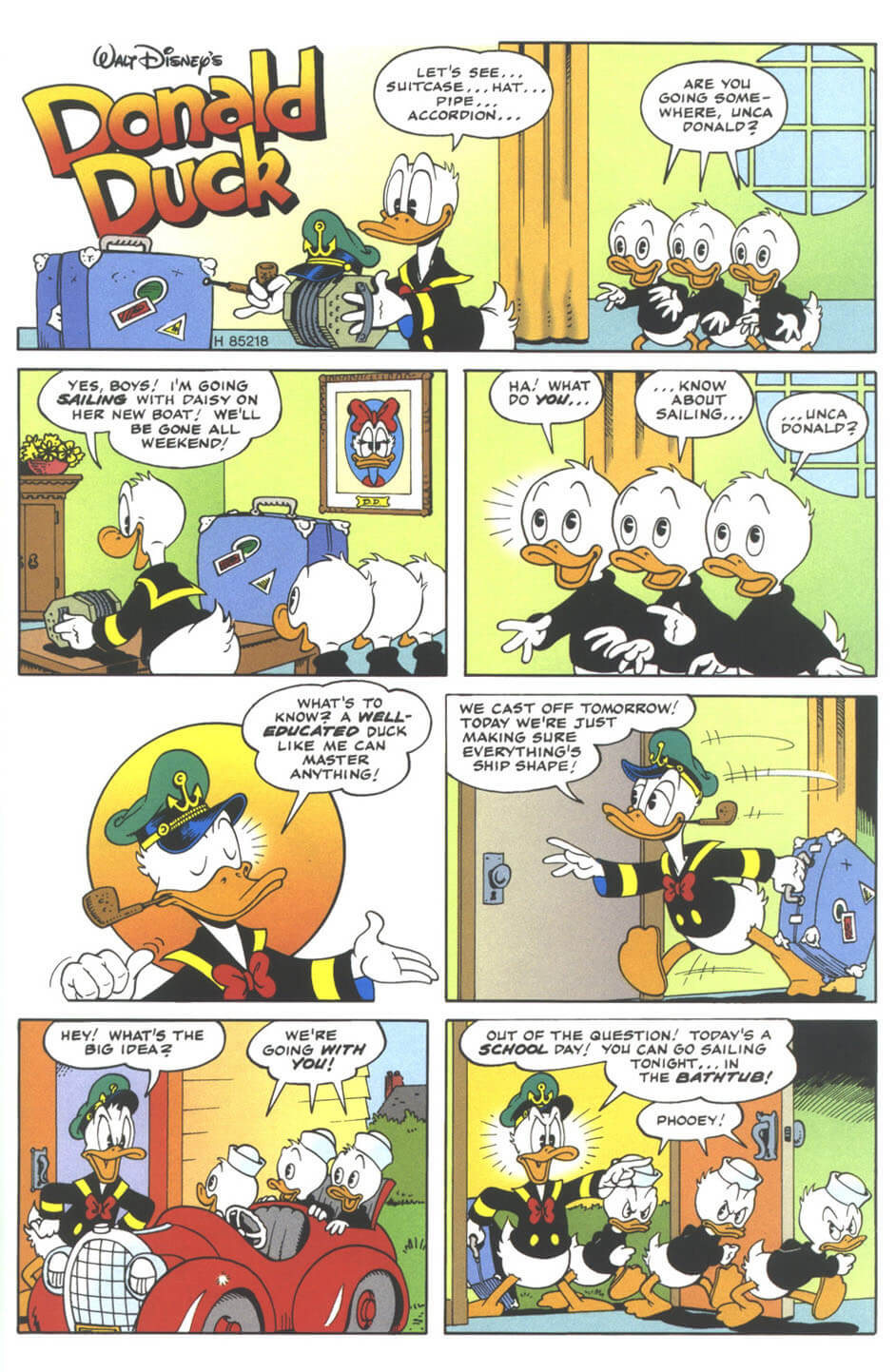 Well-Educated Duck first page